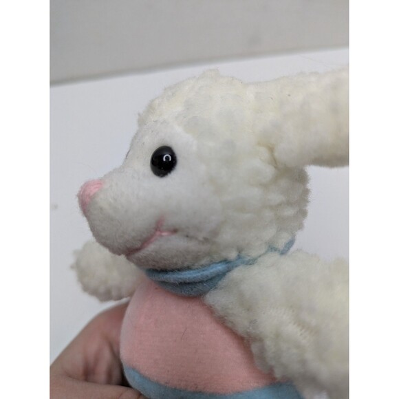 🍁 3/$20 Plush Creations Inc Mini Sheep Lamb Finger Walking Puppet 1995 Vintage - Picture 4 of 6